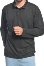 PLAYERA POLO MANGA LARGA