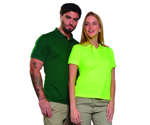 Playeras tipo polo para uniforme corporativo Fit Be Fresh