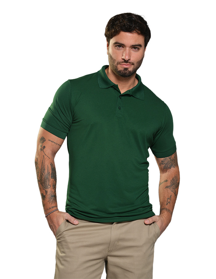 Playera polo corporativa personalizada Fit Be Fresh